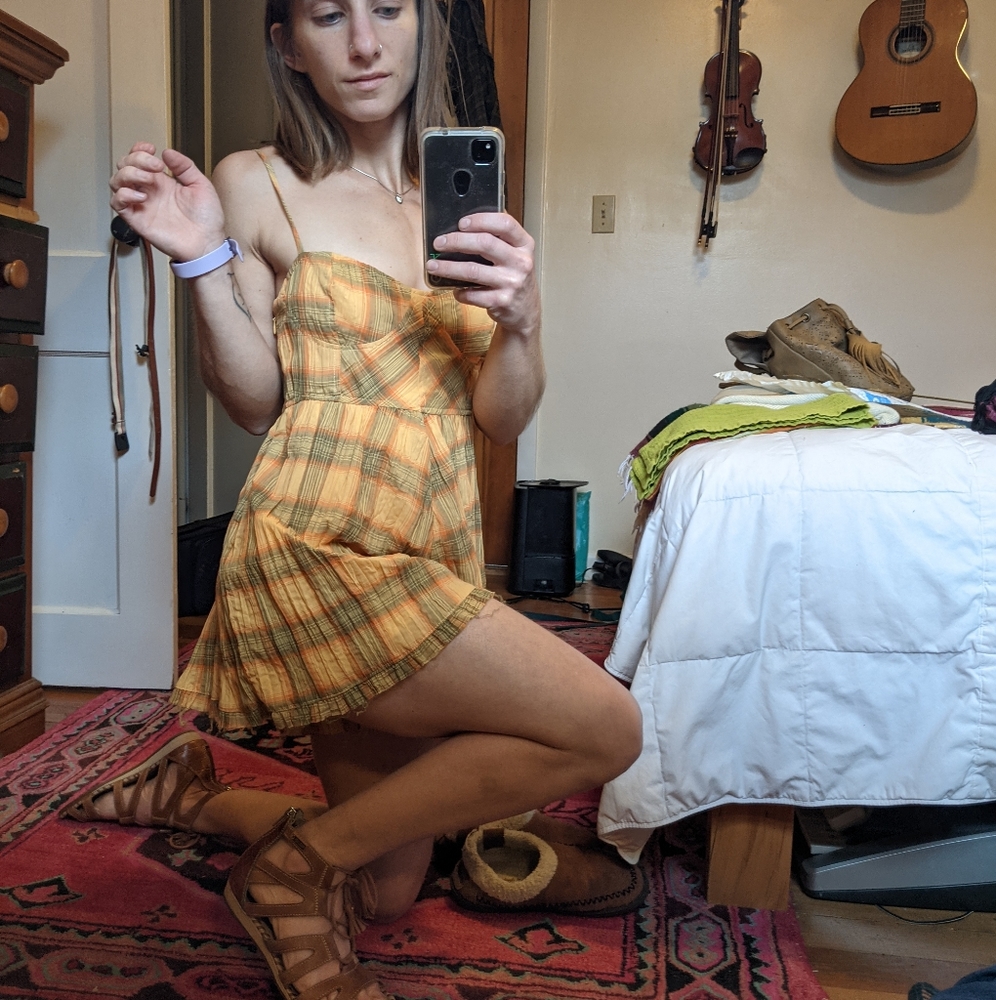 3/$15 BUNDLE & SAVE Summer/spring plaid patterned romper NWT